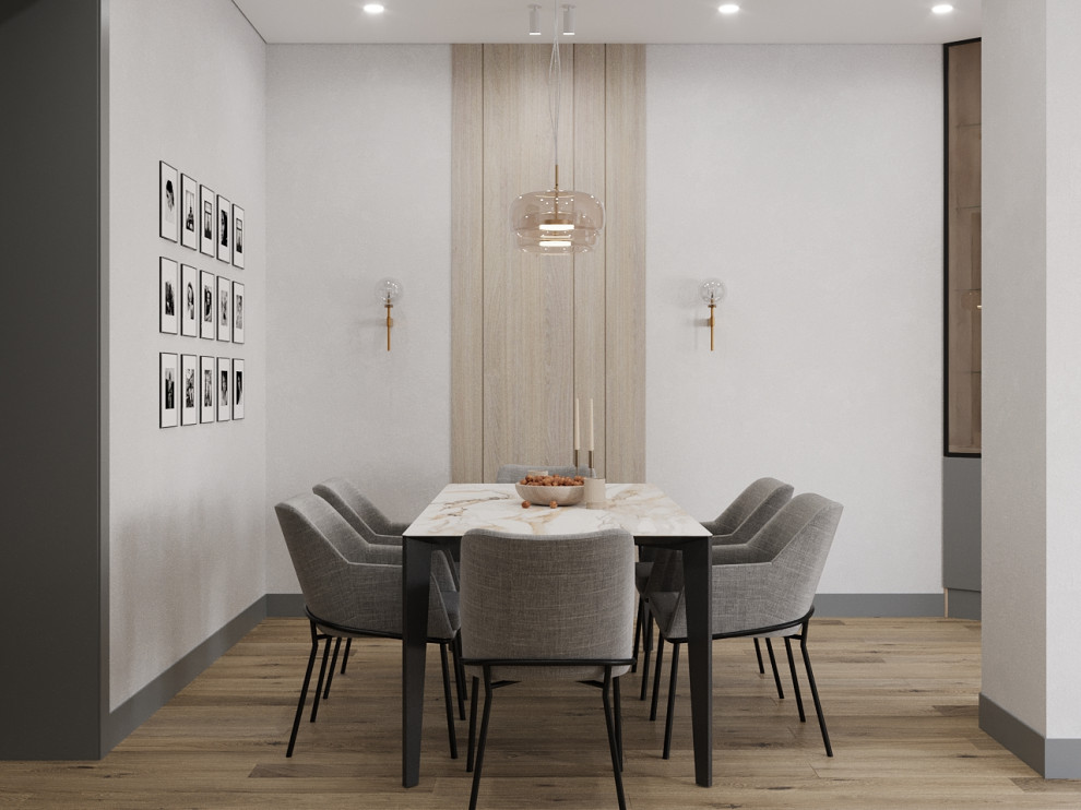 Гостиная в московском таунхаусе