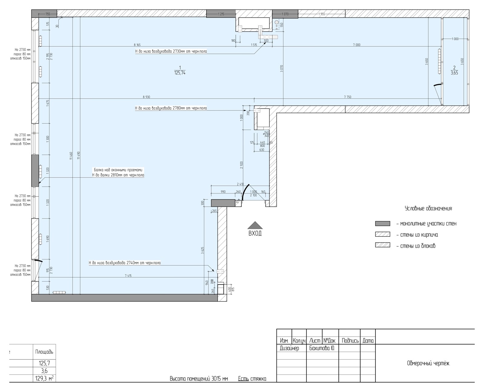 Квартира в ЖК "Резиденция композиторов" площадью 129,3 м.кв.