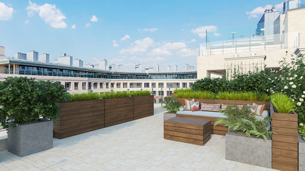 терраса в ЖК Стокгольм