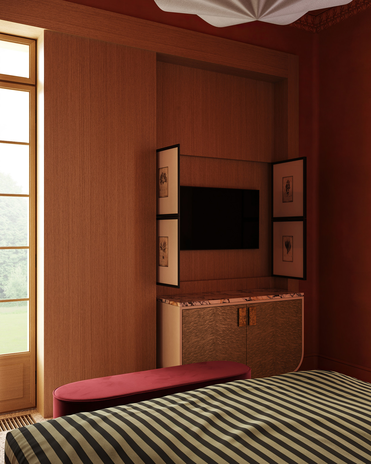 Москва. Роскошная городская усадьба.