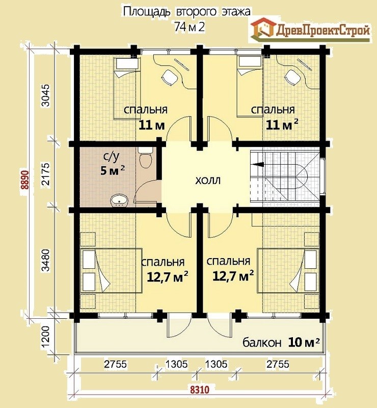 Проект дома № 69