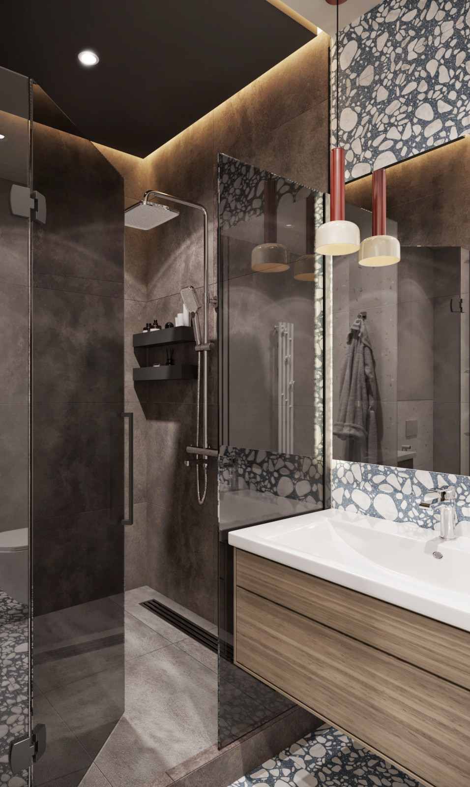 Проект двухкомнатной квартиры 72 м²