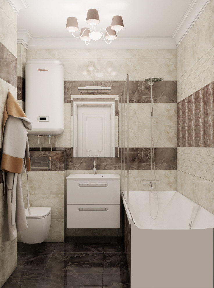 3х-комн. квартира для семьи в стиле неоклассика