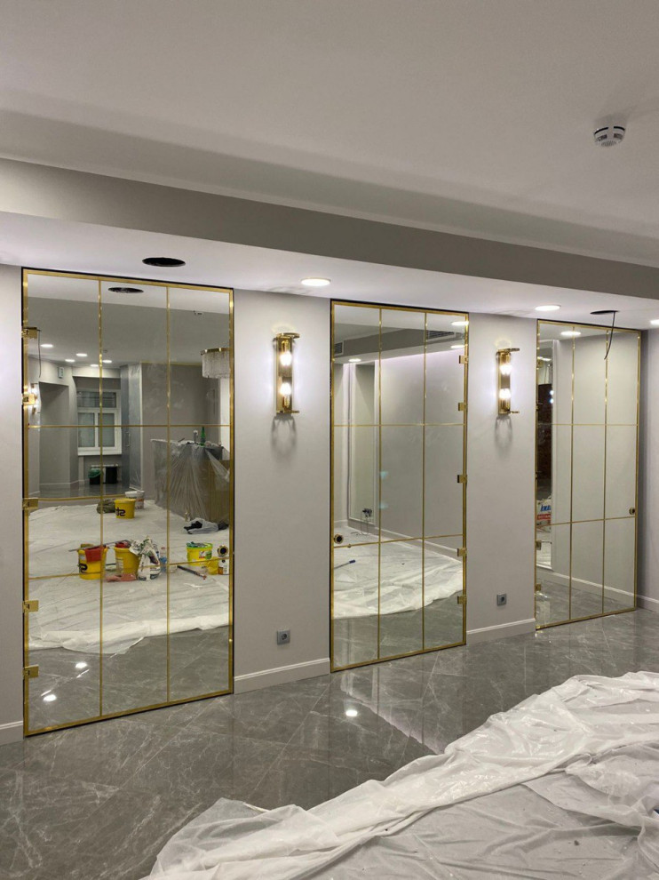 Стеклянные двери