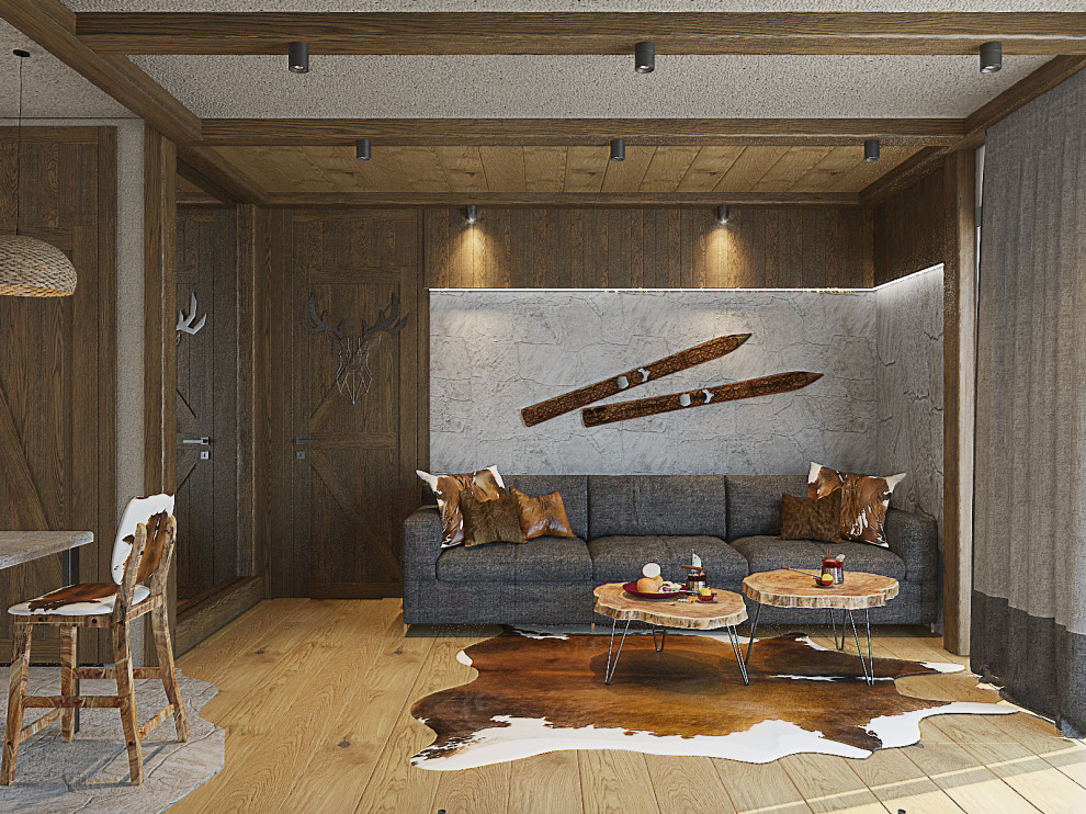 Обложка проекта: Апартаменты 45 м.кв.,  Горнолыжный курорт Нассфельд, Австрия