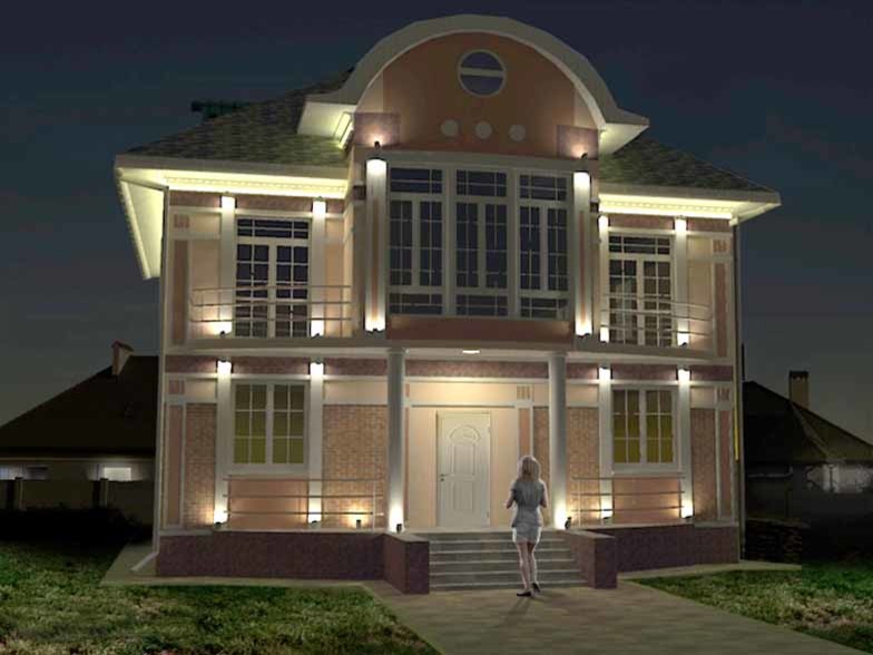 Обложка проекта: Дизайн проект фасада