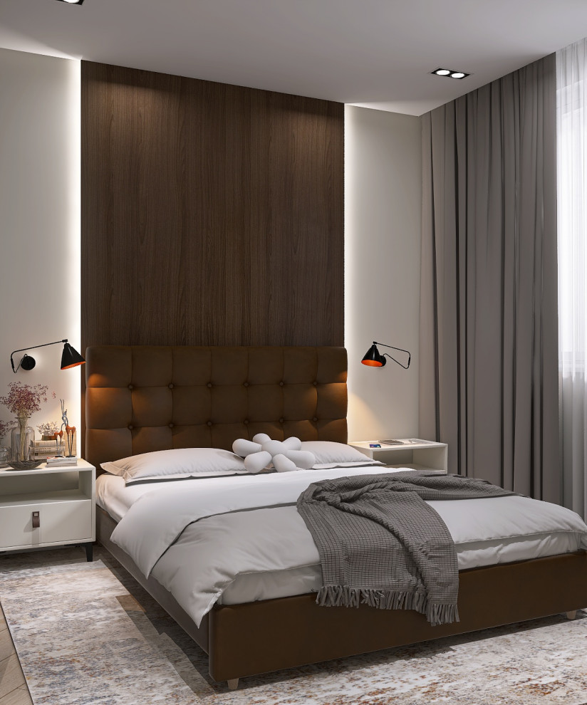 КУХНЯ-ГОСТИНАЯ + СПАЛЬНЯ И КОМНАТА ДЛЯ СЫНА 54 КВ.М.