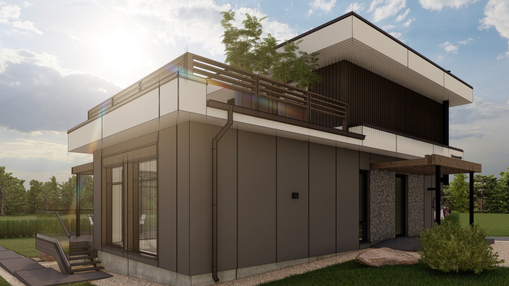 Реконструкция каркасного дома в г. Казань