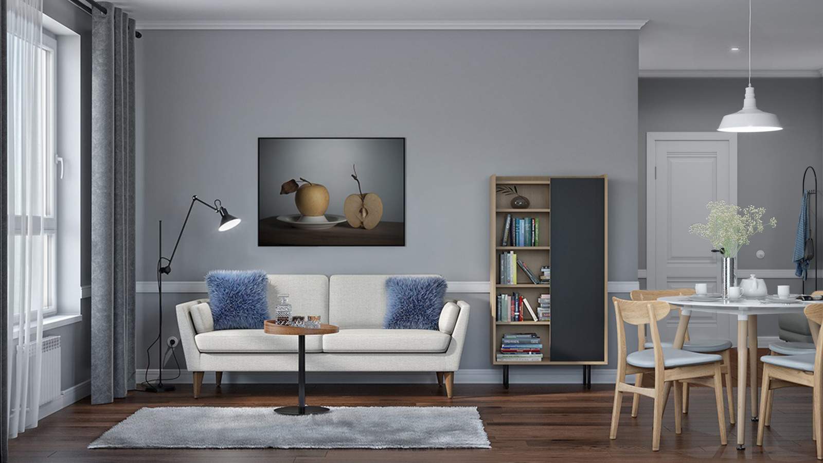 Обложка проекта: Современная классика в сером цвете