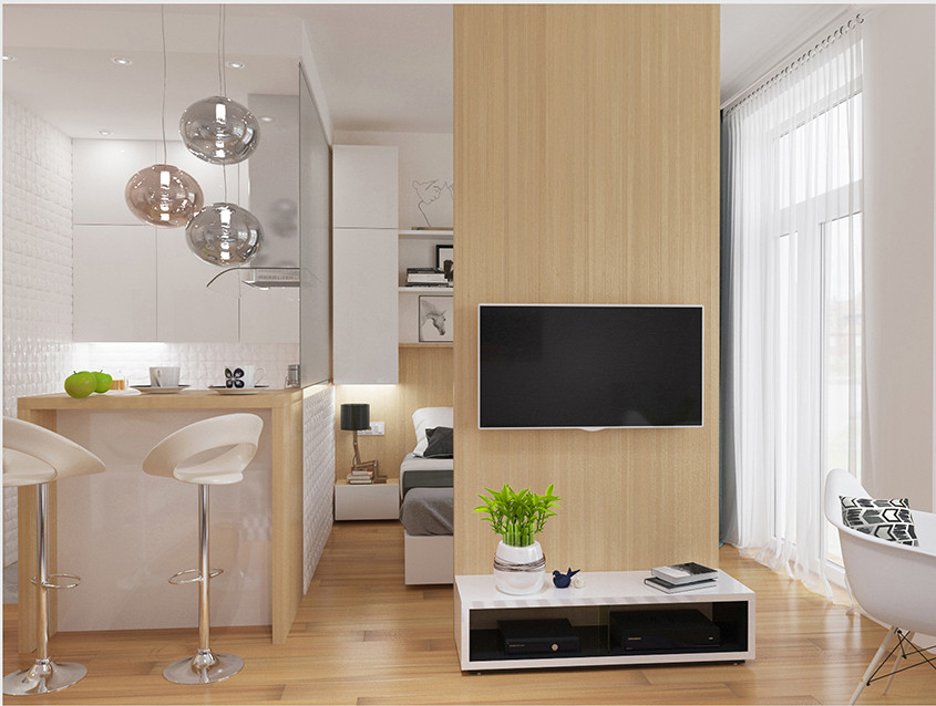 Avant et après. Projet de design pour le studio