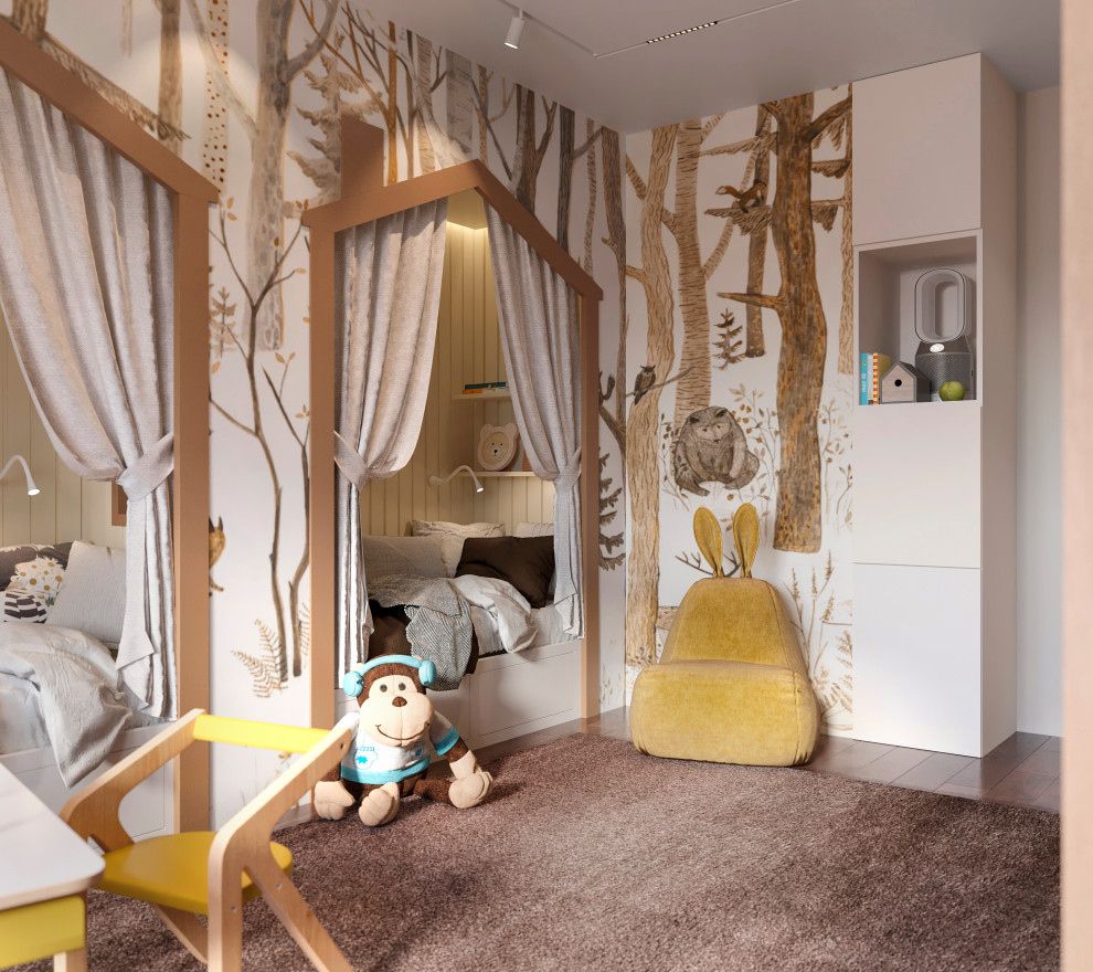 Дизайн интерьера квартиры в современном стиле в ЖК В Лесу