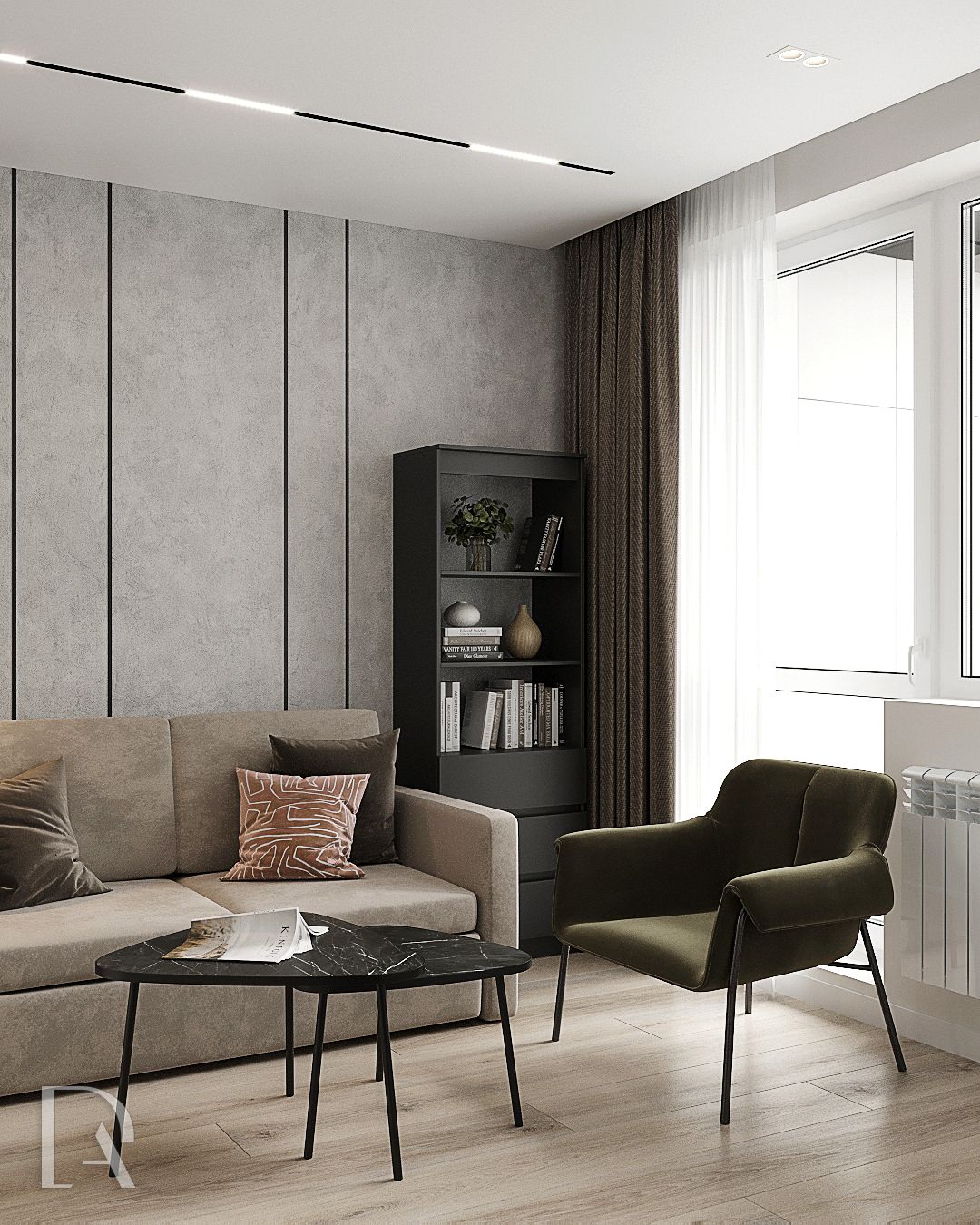 Кухня-гостиная 17,5 м2