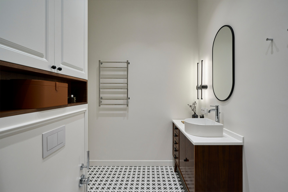 Дизайн  квартиры в стиле Mid-century