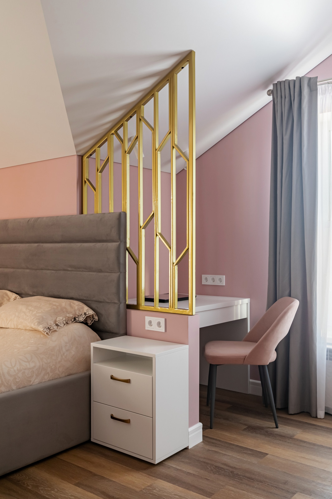 Яркий интерьер таунхауса