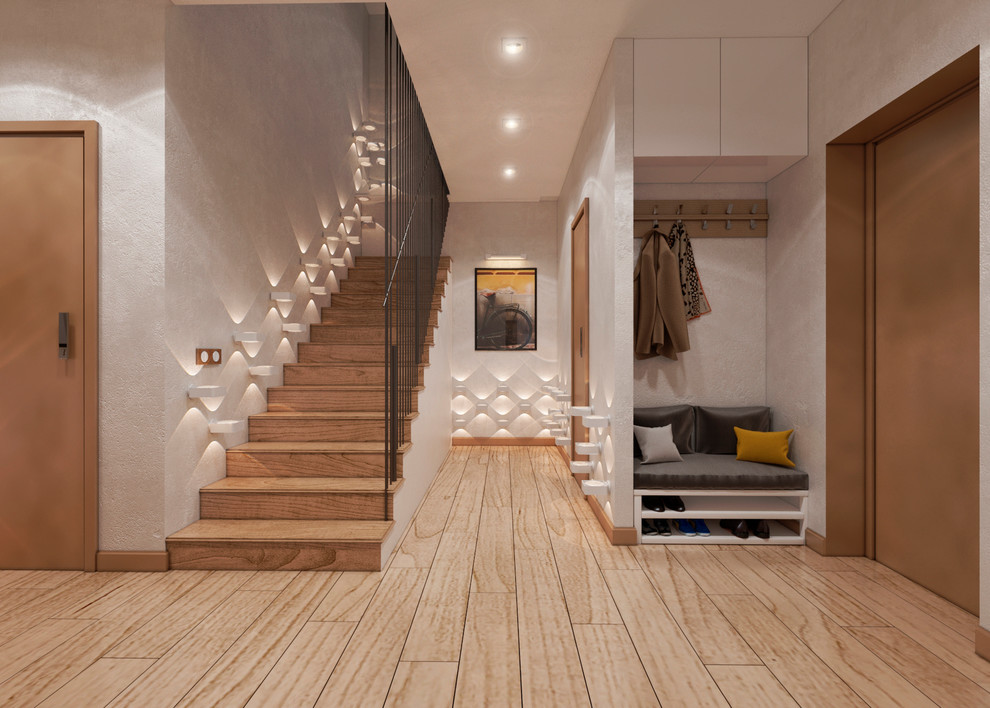 прихожая комната в скандинавском стиле