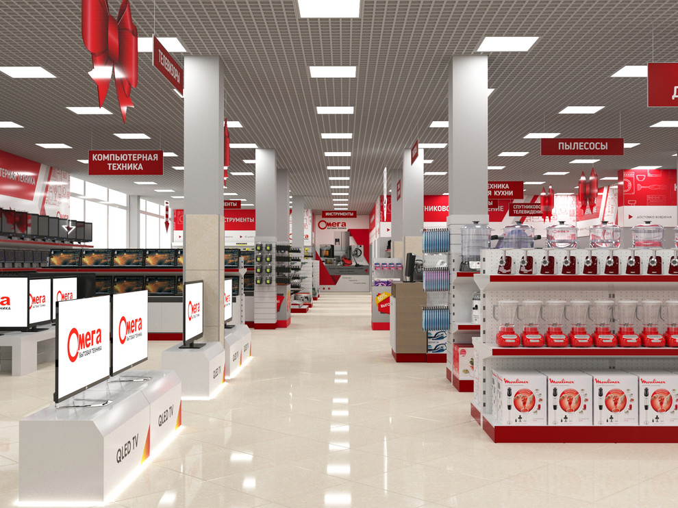 Магазин бытовой техники "Омега", г.Курганинск