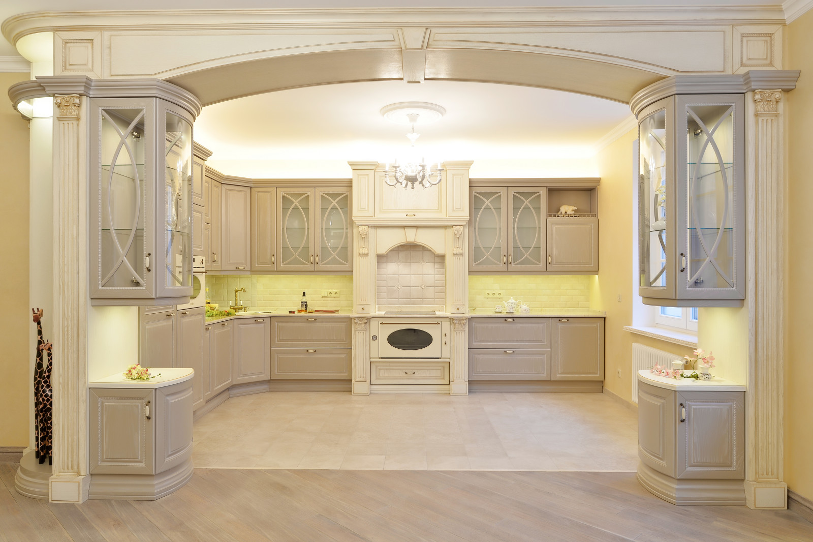 Обложка проекта: Кухня в ЖК Наследие