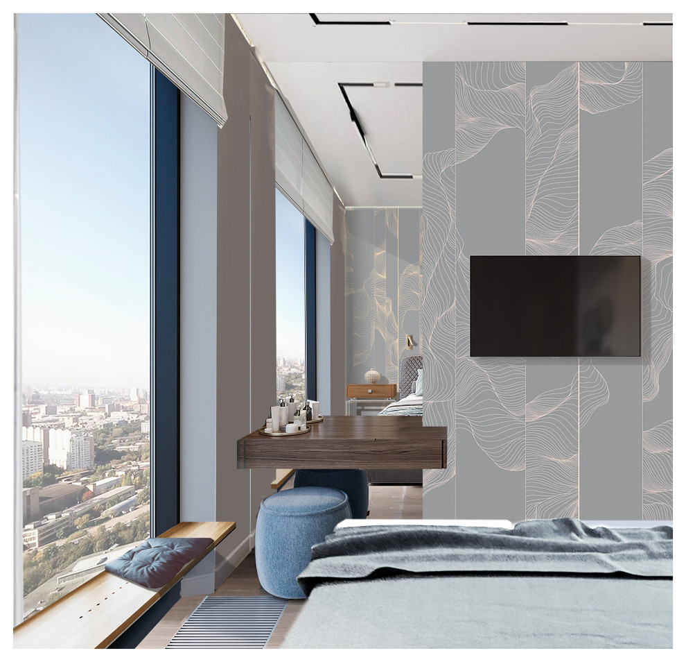 Проект интерьеров частной квартиры  в ЖК «Дискавери»