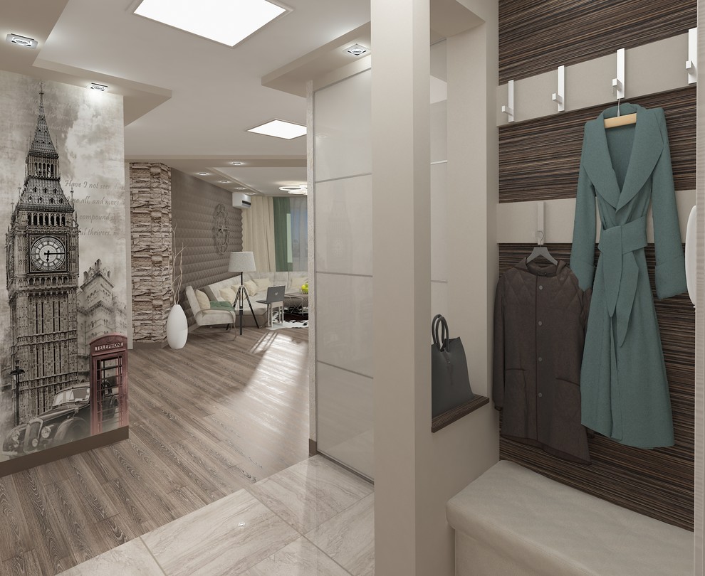 Холл квартиры в Воронеже, ЖК Сердце города