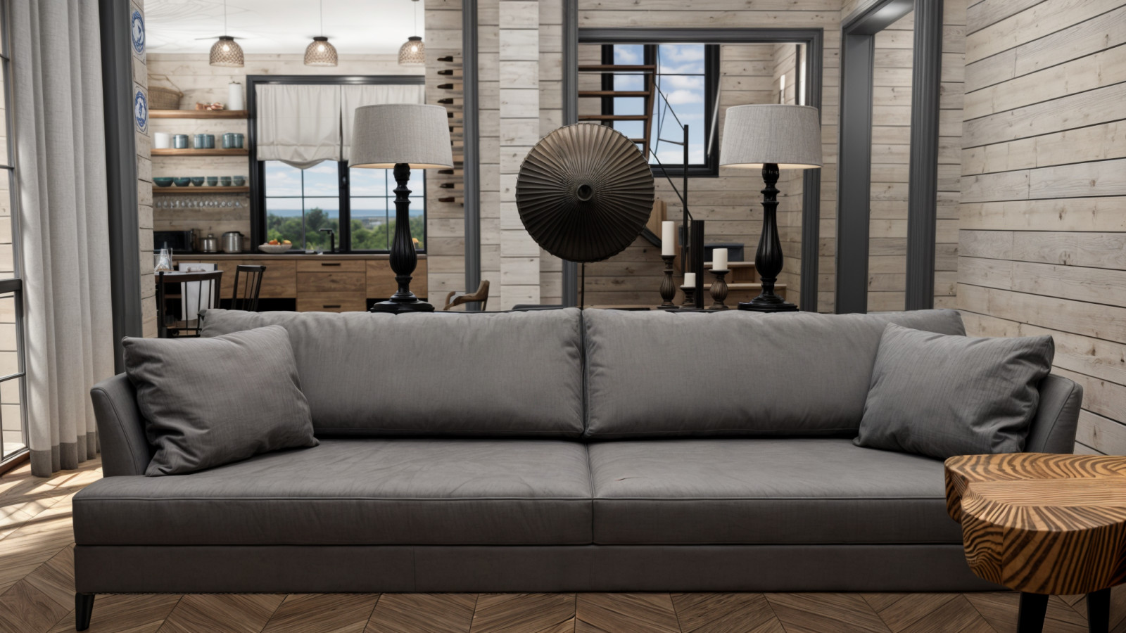 Обложка проекта: Проект интерьера  брусового дома