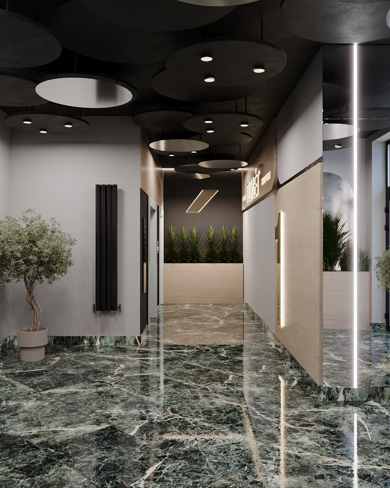 Холл ЖК Полет 8.2