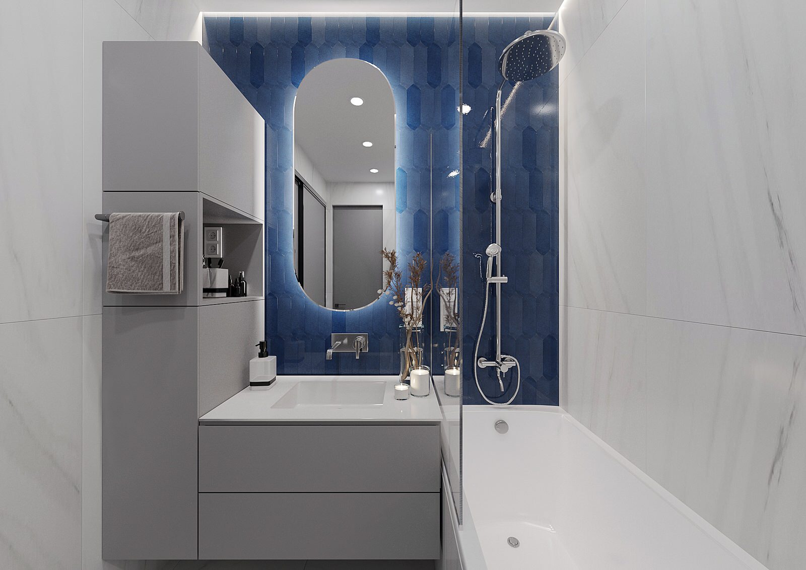 Двух-уровневая квартира для семьи с 3 детьми