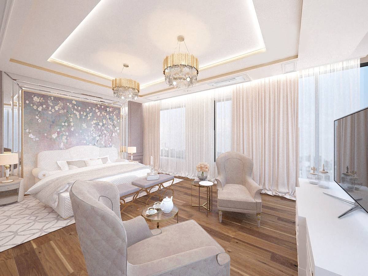 Квартира с террасой на Крестовском острове, 357 м2