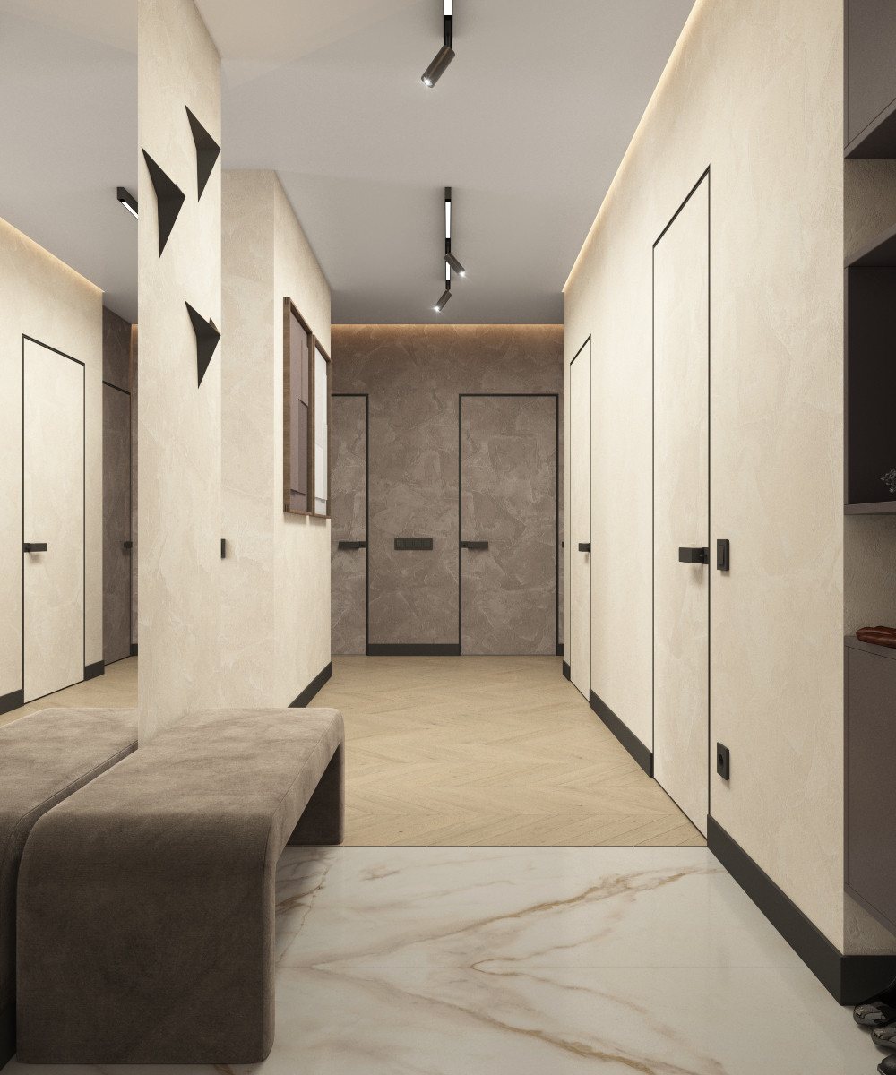 Проект 4-комнатной квартиры в Москве