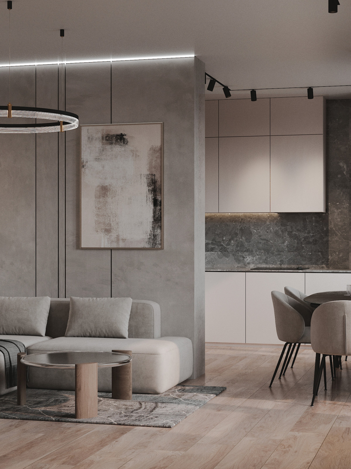 Дизайн квартиры у кремлевской набережной