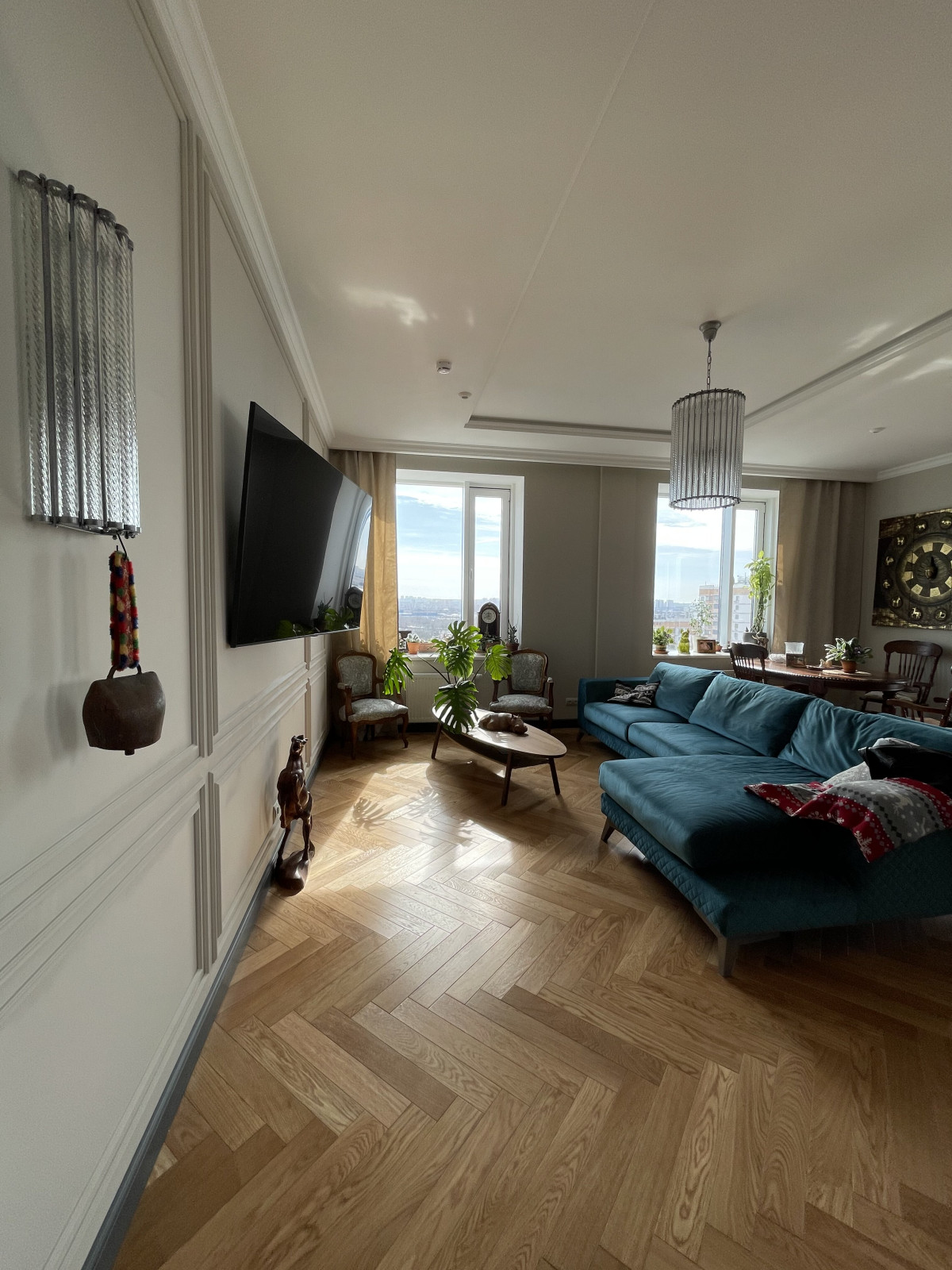 Готовый ремонт для семьи путешественников в ЖК Ривер Парк