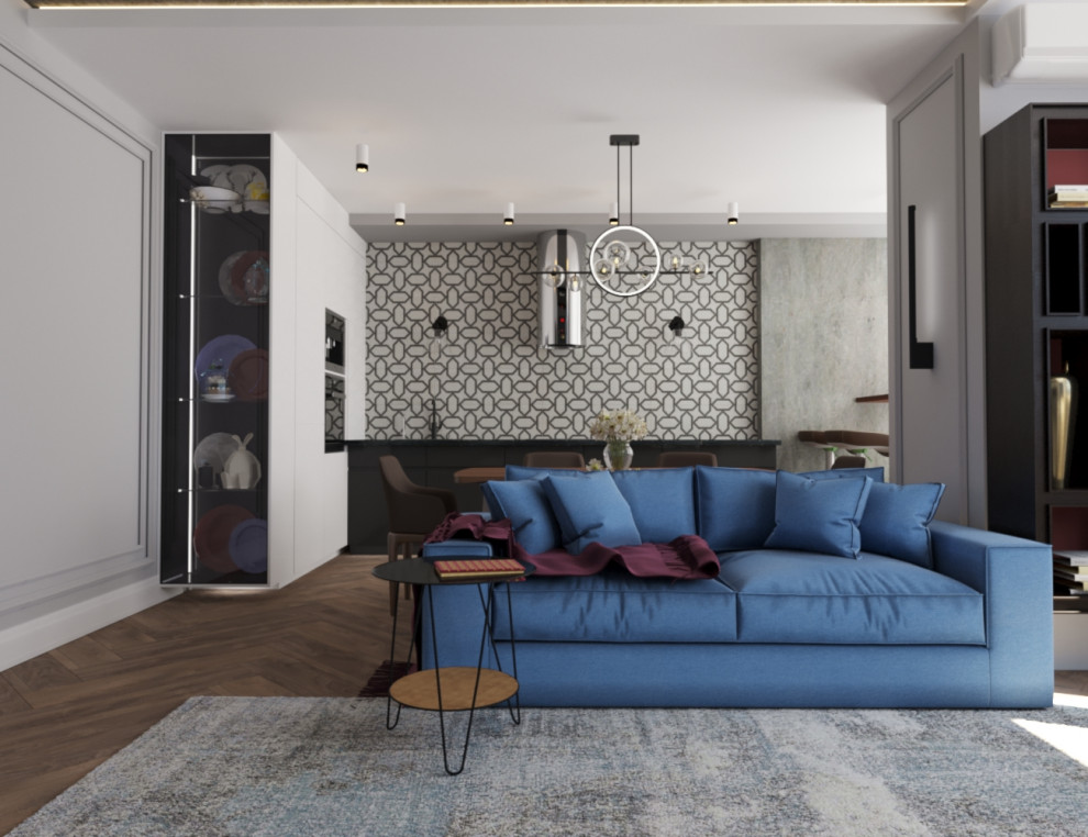 Кухня-гостиная ЖК Успенский