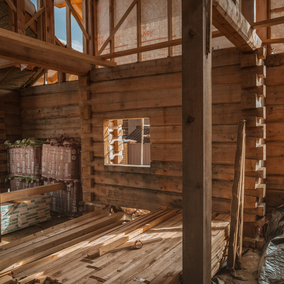 Проект "Веснушка". Гостевой дом и баня.Реализация