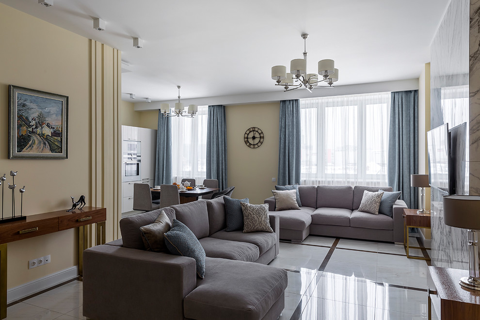 Четырехкомнатная квартира в жилом доме "Парус"