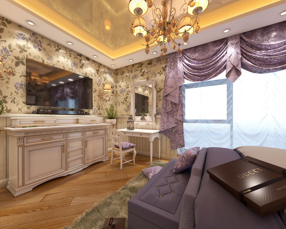 Родительская спальня. Квартира на Ленинском проспекте в Москве