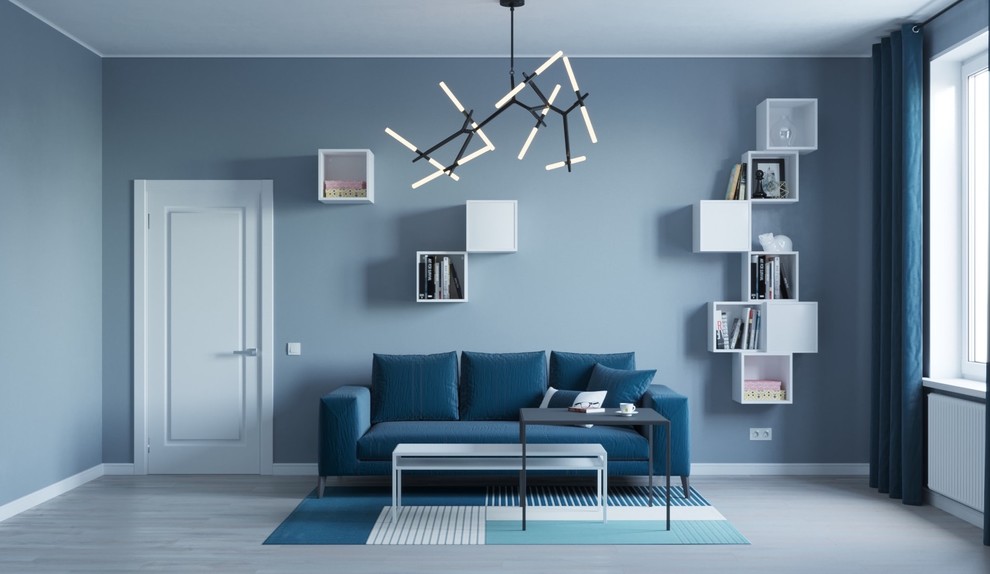 Дизайн интерьера в стиле минимализм, ЖК "5 Звезд", Воронеж