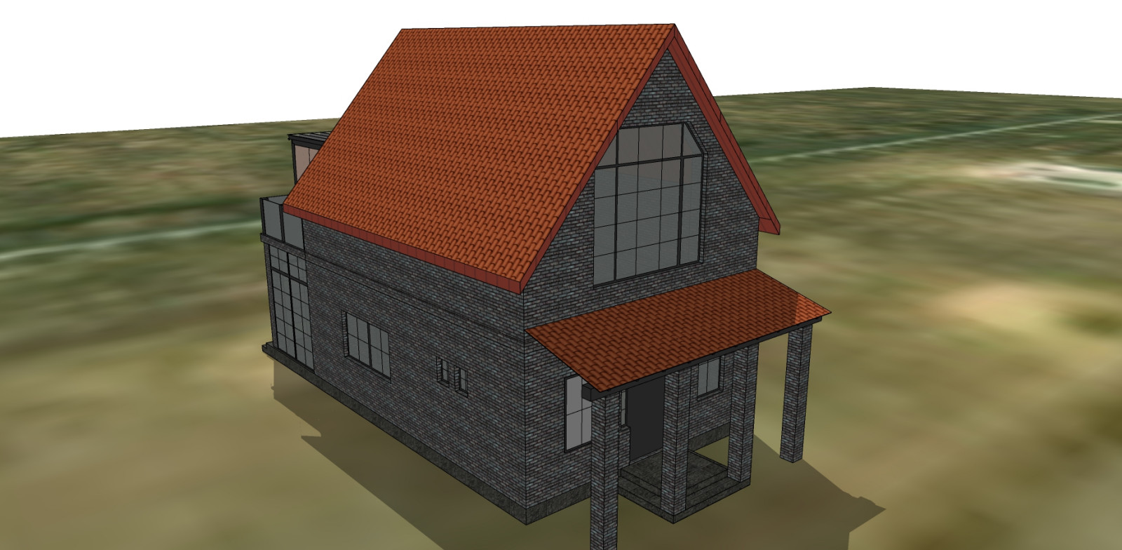 Разработка отделки и деталей типового проекта дома