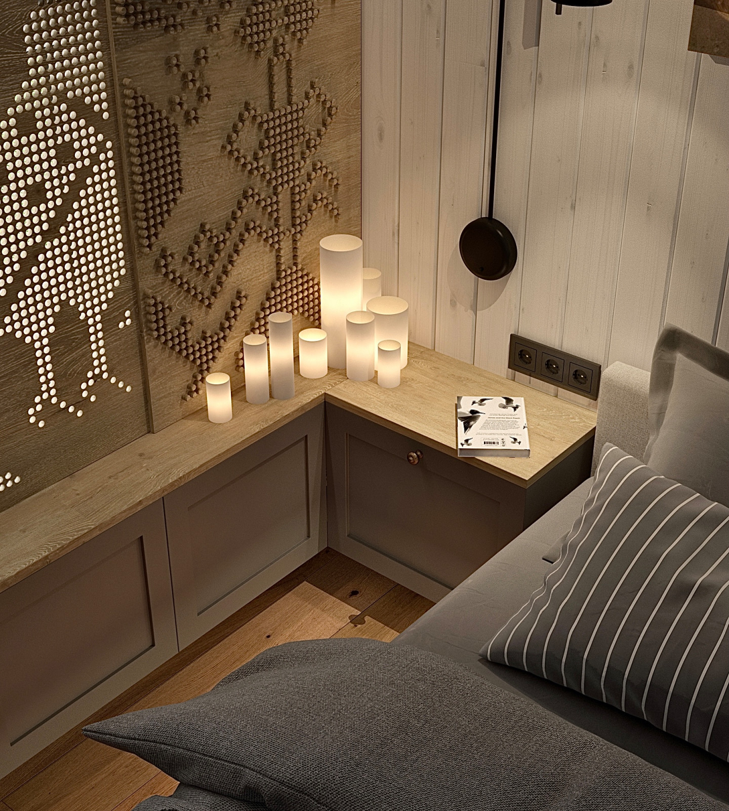 Дизайн загородного дома в Санкт-Петербурге.