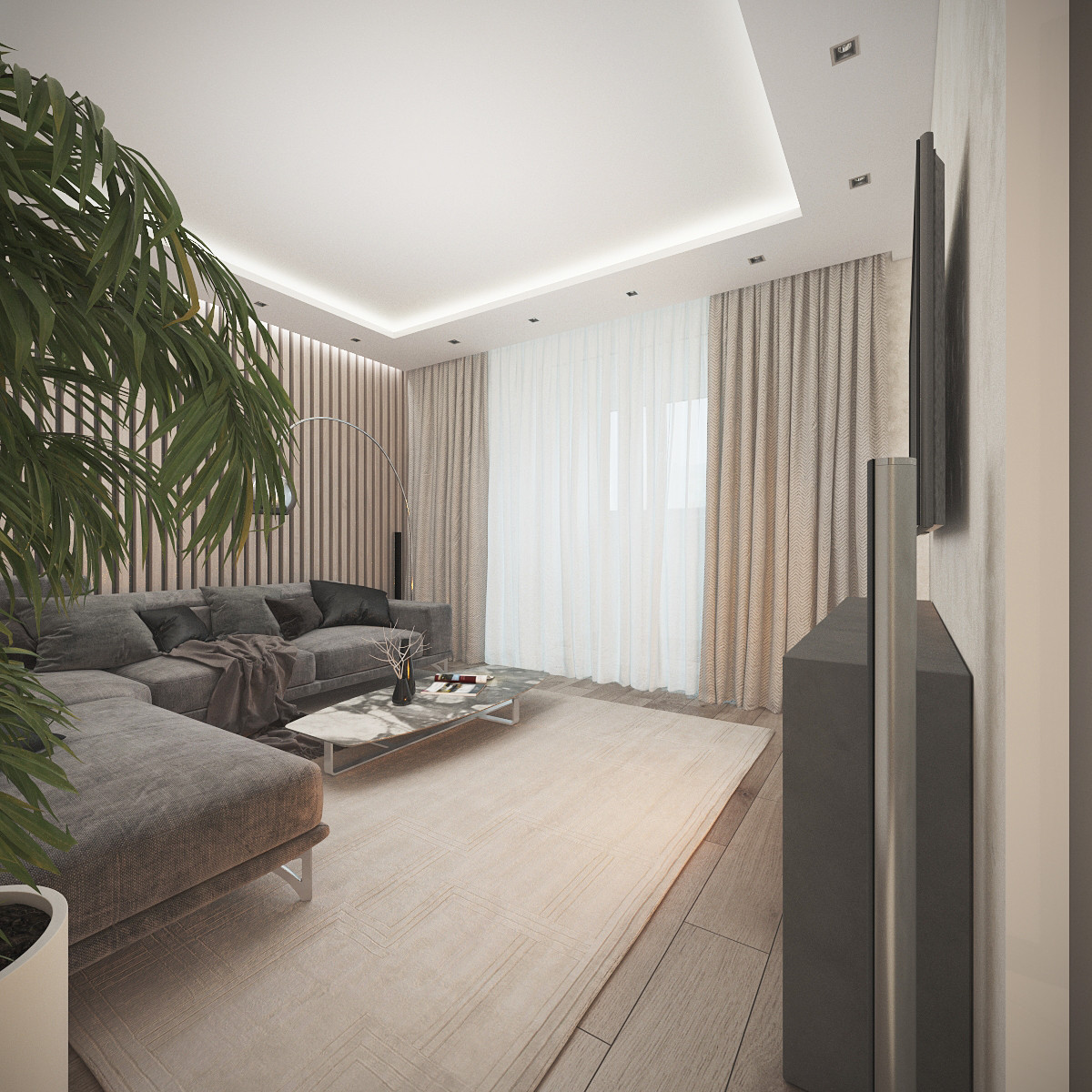 Двухкомнатная квартира для семьи