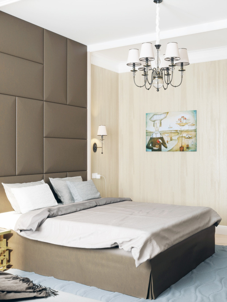 Обложка проекта: 3D-визуализация спальни 2