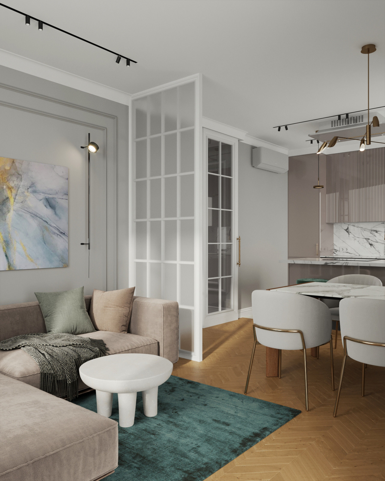 3-х комн. кв-ра ЖК "Ленинградка 58" 65,3 м2, 2022