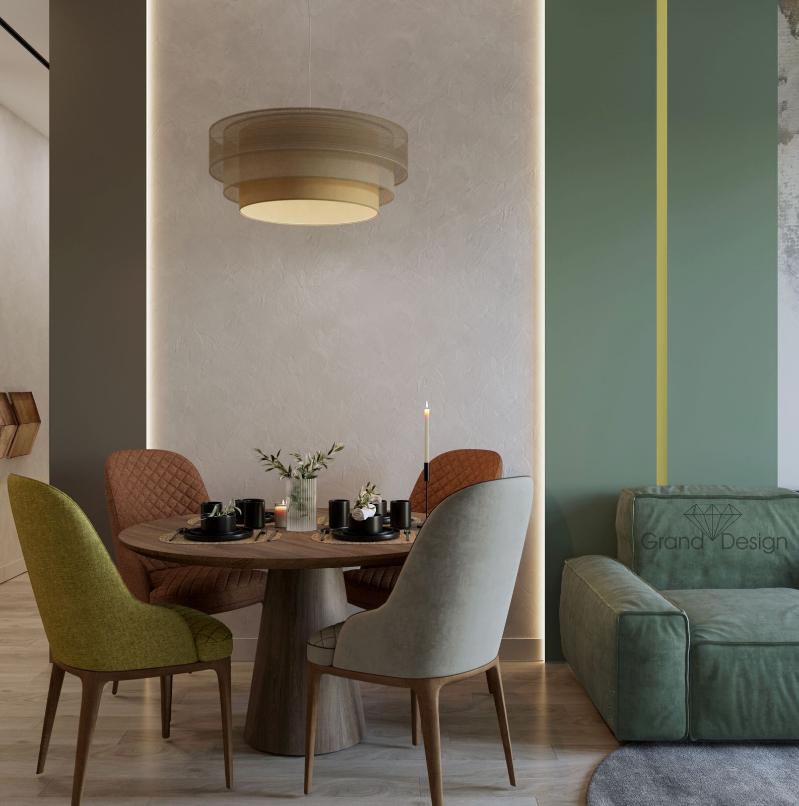 Квартира в Жк Снегири 3.0 "яркий"