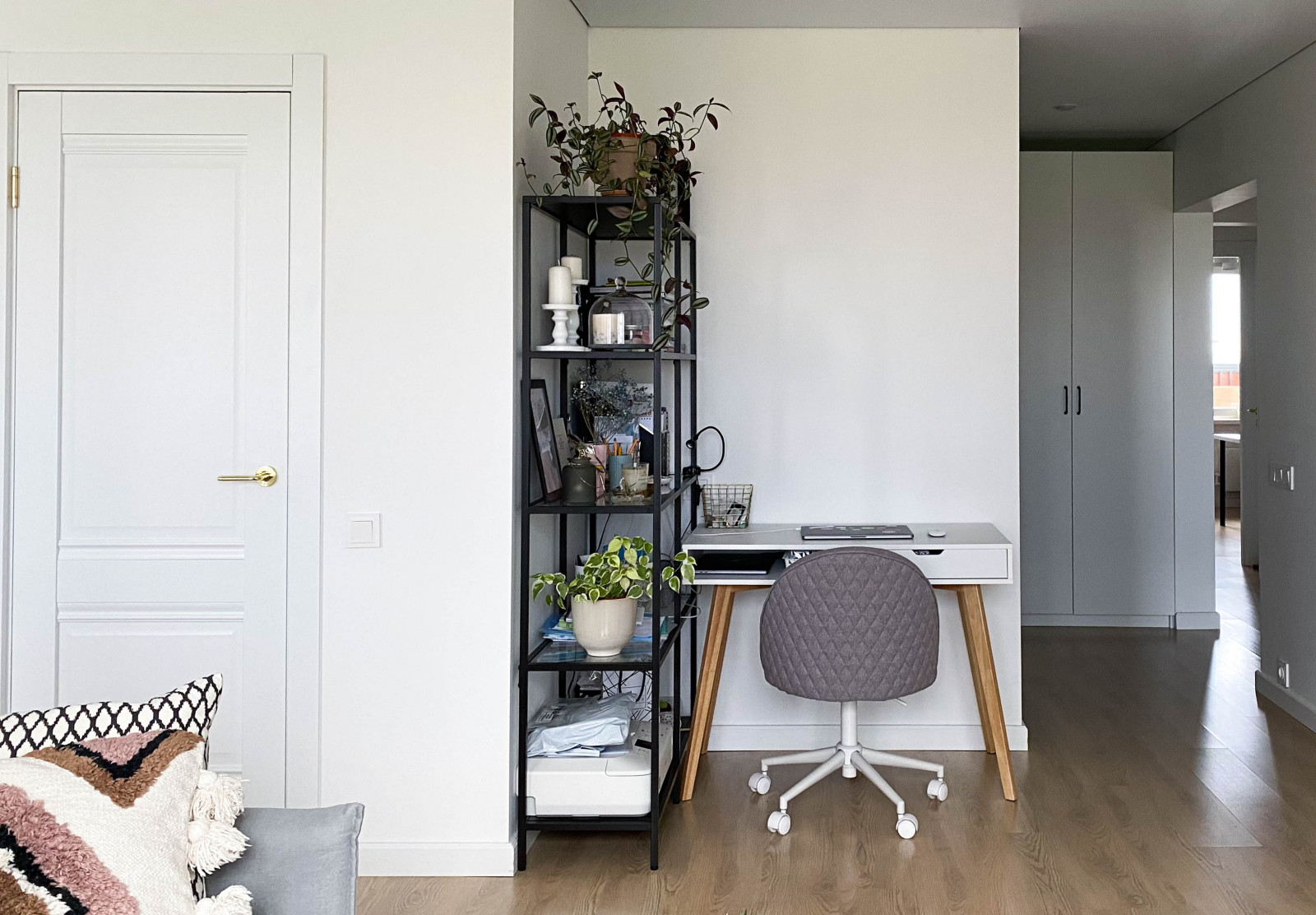 Скандинавский стиль в трёхкомнатной квартире