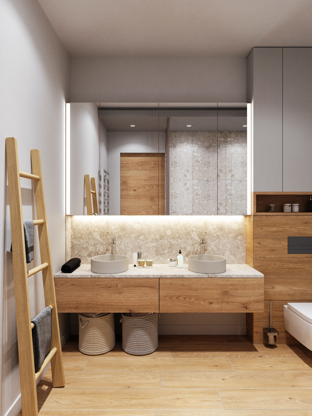 Обложка проекта: Квартира  Flora&Fauna, ванная