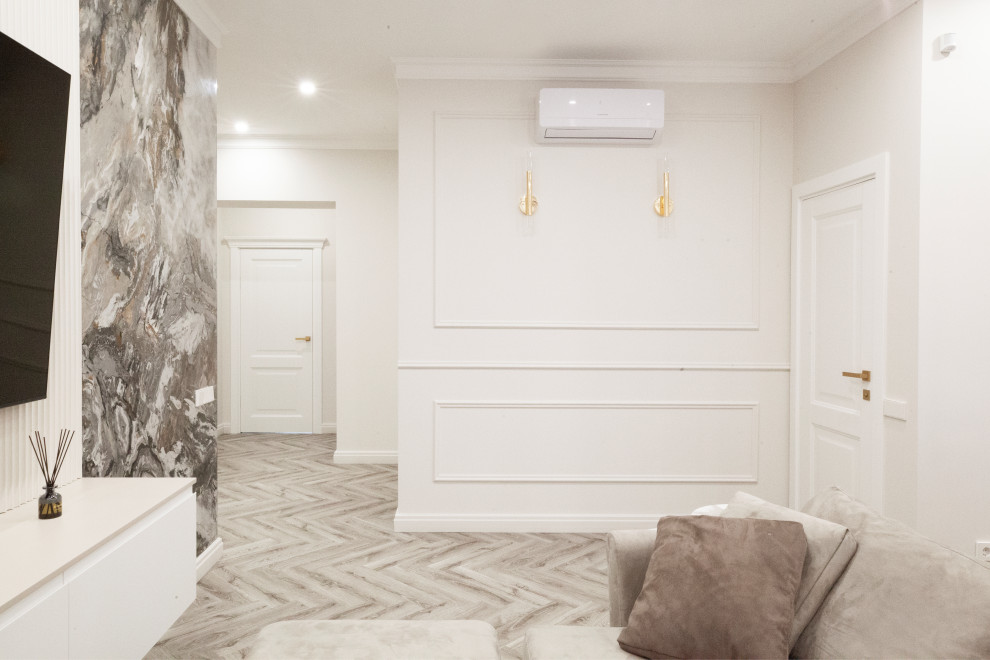 Фото реализации проекта "из двушки трешка"