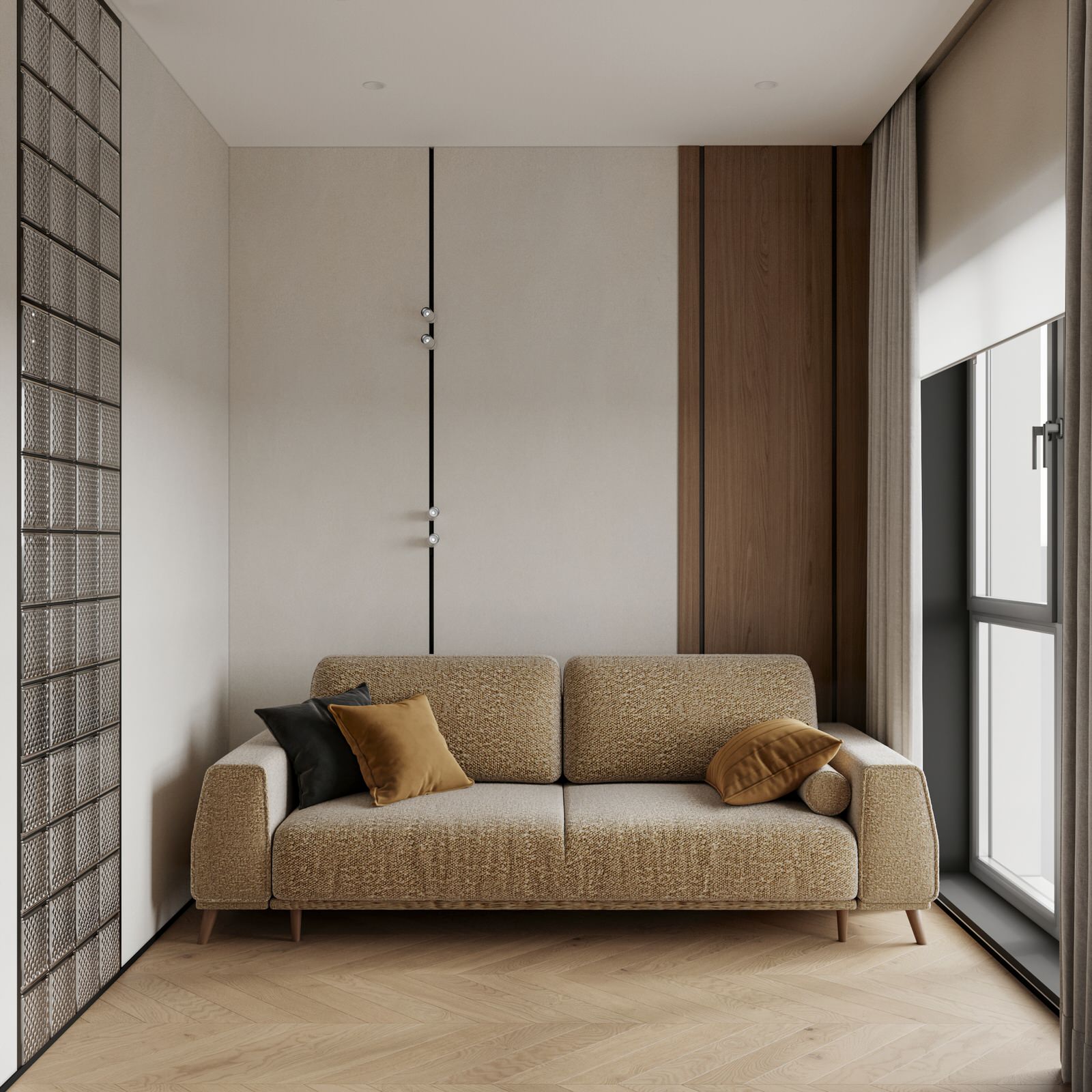 Двухуровневая квартира в ЖК "Михайловский парк"