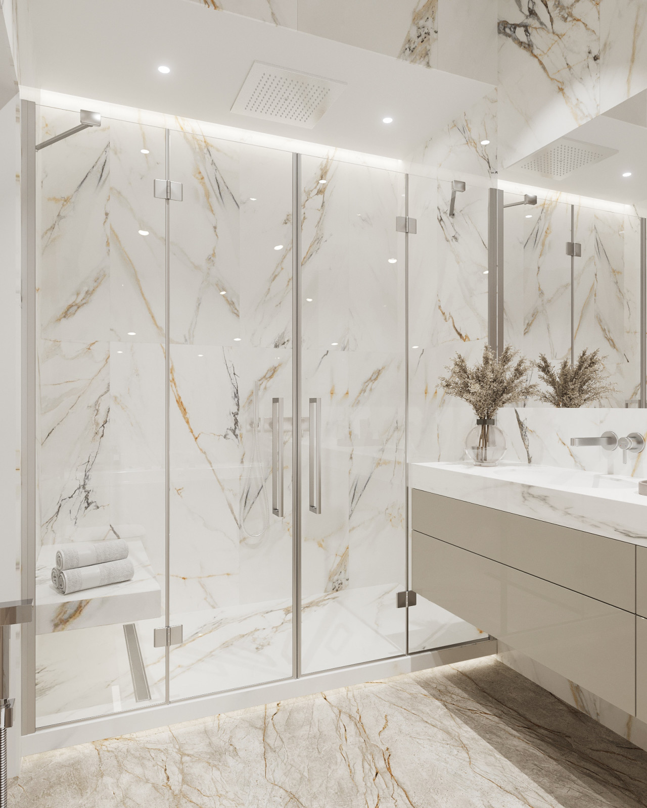 Дом 268м2. Ванная