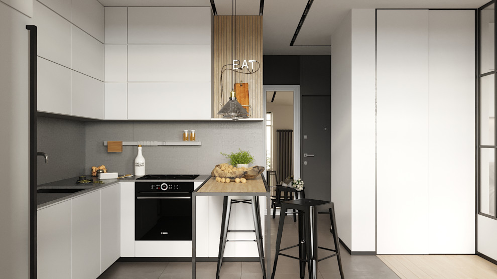 Квартира-студия для молодой пары