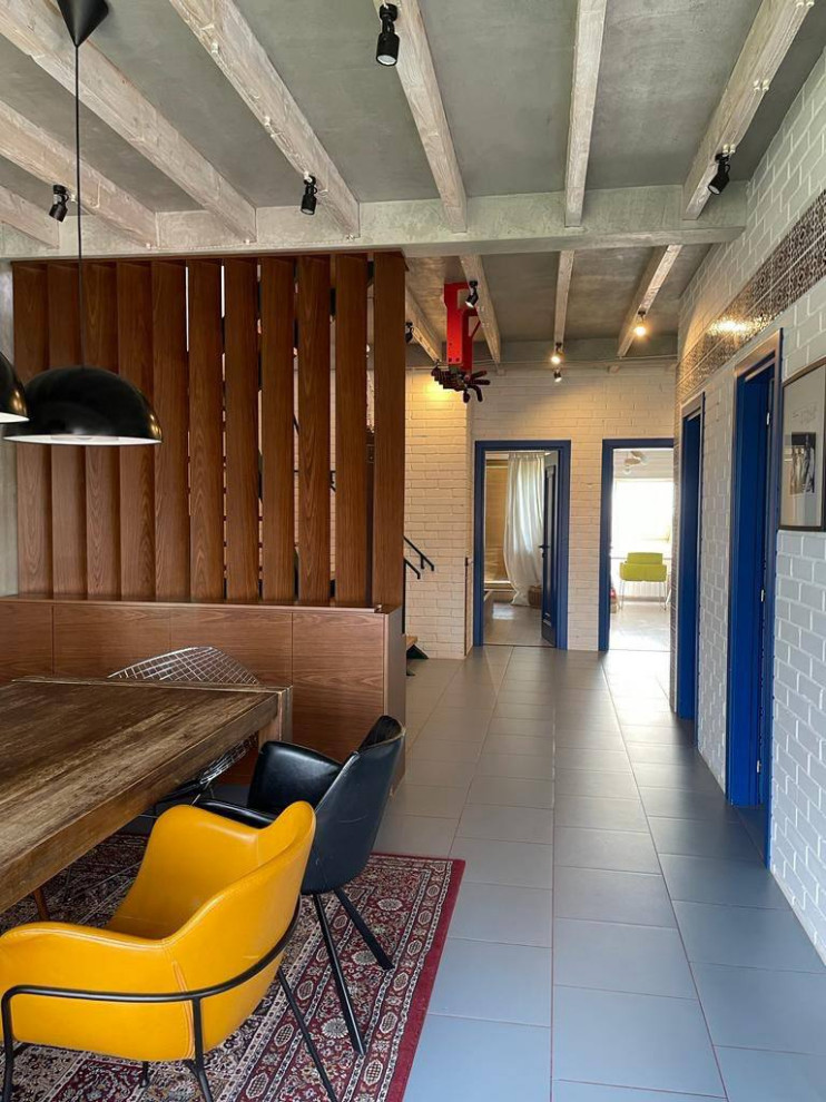 Обложка проекта: Интерьер в Средиземноморском настроении с элементами лофта