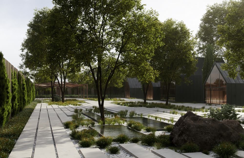 Загородный клуб, Barn House