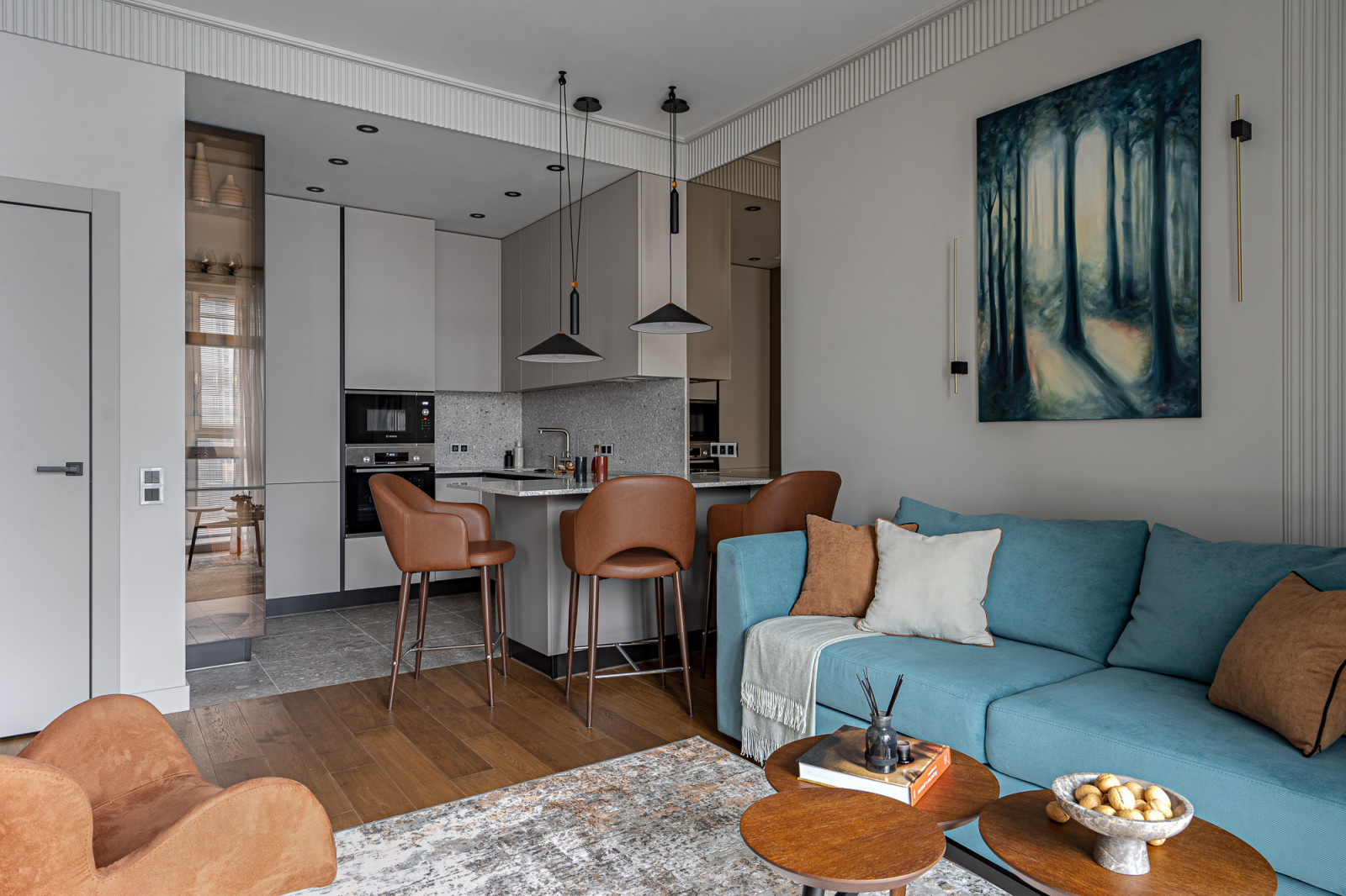 В лучах солнца